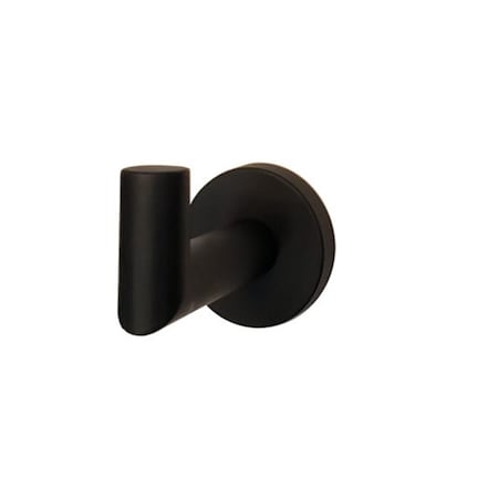 Orca Hardware Robe Hook, BL Black Finish 3654-BL